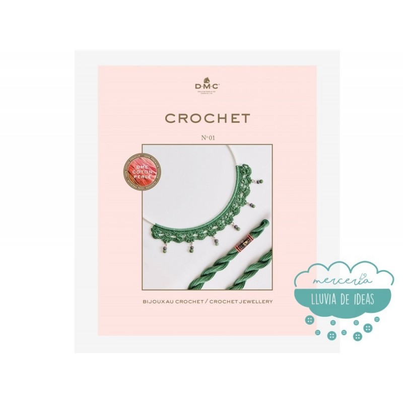 Revista DMC - Book Crochet Nº01 - Bisutería a crochet Revista DMC - Book Crochet Nº01 - Bisutería a crochet
