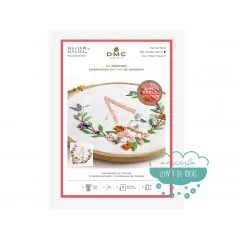 Kit de bordado DMC - Corona de flores