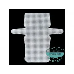 Plastic Canvas para clutch o bolso de mano ☁ Mercería Lluvia de Ideas ☁