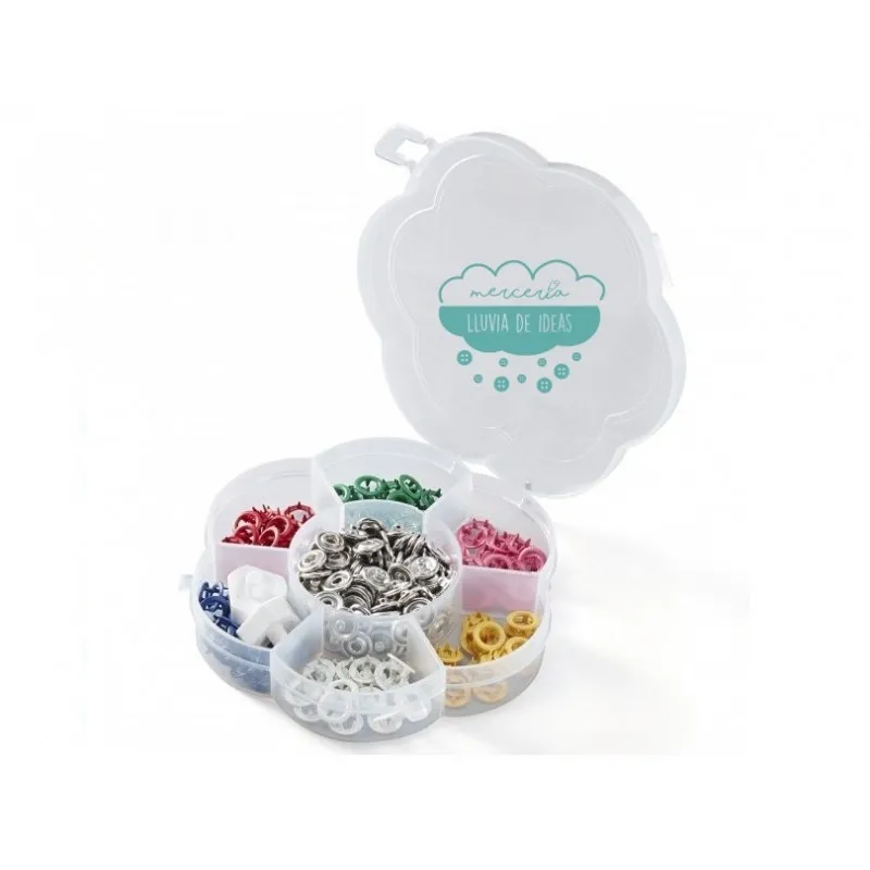 Caja  con snaps varios colores - Prym Love