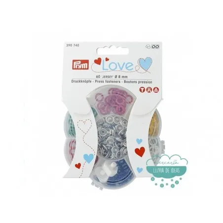 Caja  con snaps varios colores - Prym Love