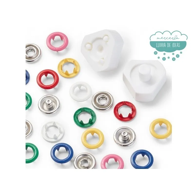 Caja  con snaps varios colores - Prym Love Prym