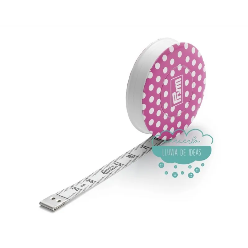 Cinta métrica automática - Prym Love Colección Pink