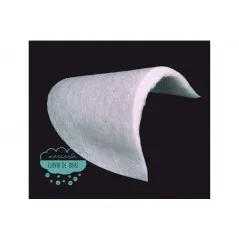 Hombreras manga recta guateadas y punzonadas - Color blanco