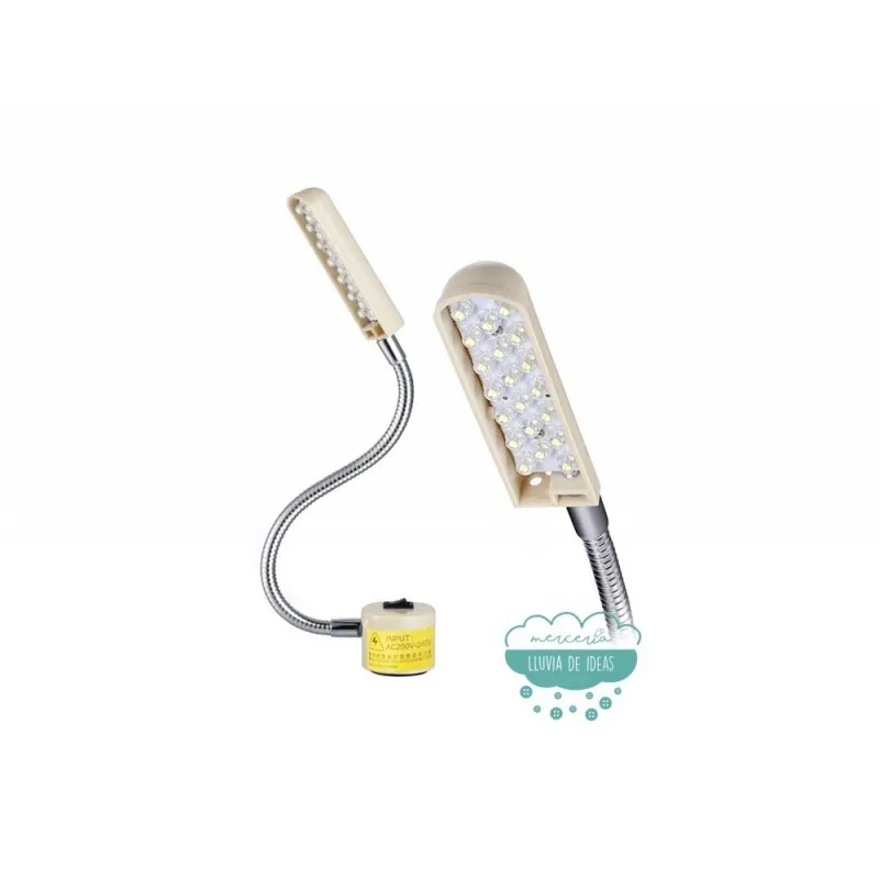 Lámpara 20 LEDS luz ultravioleta y luz blanca - Marsew HF-20M Mercería Lluvia de Ideas