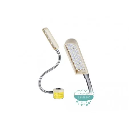 Lámpara 20 LEDS luz ultravioleta y luz blanca - Marsew HF-20M