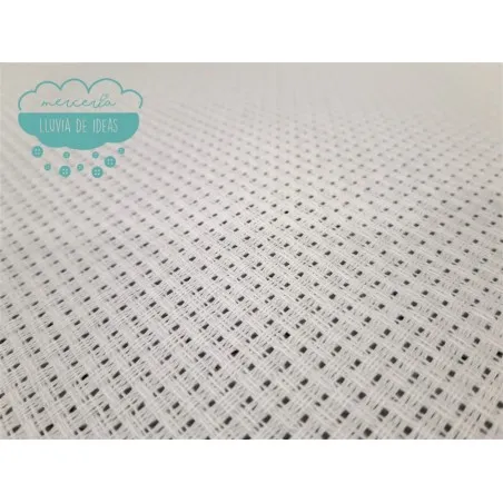 Tela Aída 2,4 pts/cm. Punch Needle - DMC