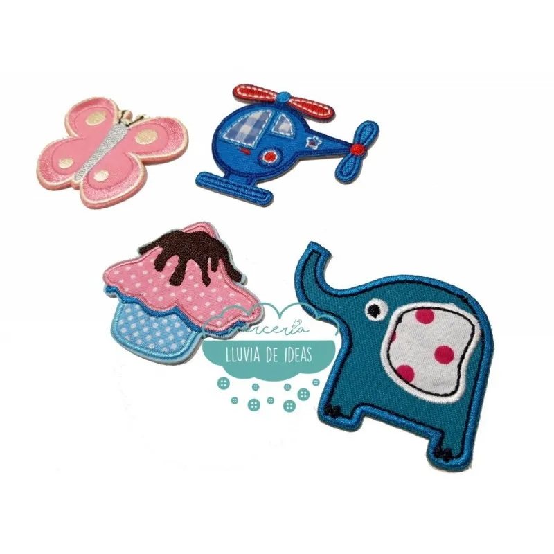 Parches bordados termoadhesivos - Colección Baby Patch I