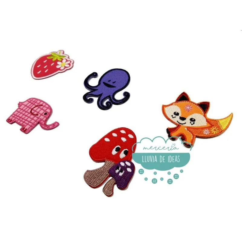 Parches bordados termoadhesivos - Colección Baby Patch II