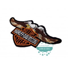 Parche bordado termoadhesivo - Serie Harley Davidson
