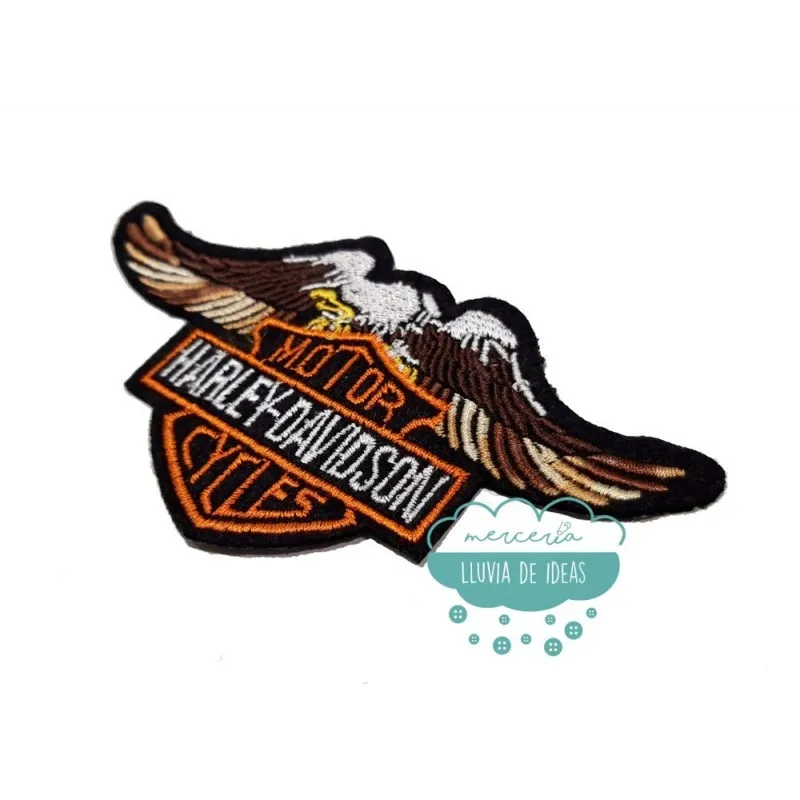 Parche bordado termoadhesivo - Serie Harley Davidson