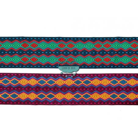 Cinta tejida doble - Serie Deva