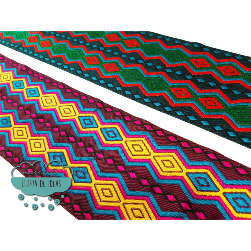 Cinta tejida doble - Serie Deva