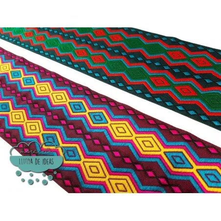 Cinta tejida doble - Serie Deva