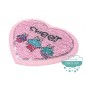 Aplicación lentejuelas reversibles con forma de corazón - Serie Sweet Cupcake Aplicación lentejuelas reversibles con forma de corazón - Serie Sweet Cupcake