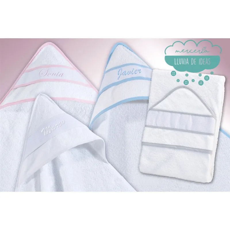 Capa de baño para bordar - Serie Cruz