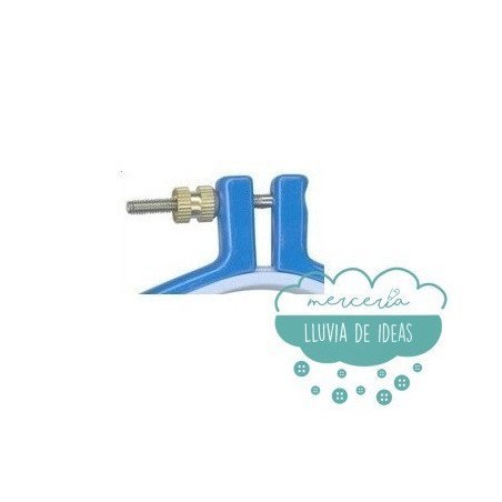 Bastidor ovalado para bordar de plástico antideslizante