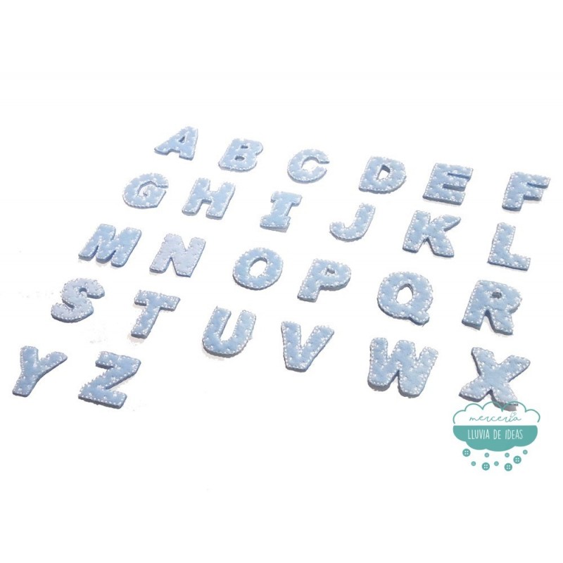 Letra M - Parches bordados de letras termoadhesivas de 3 pulgadas con  pegamento en la parte posterior, parches de apliques del alfabeto para  ropa