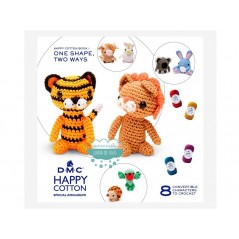 Mini Libro Happy Cotton Book Nº1 Amigurumi - DMC