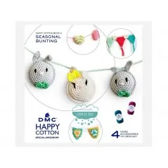 Mini Libro Happy Cotton Book Nº4 Amigurumi - DMC
