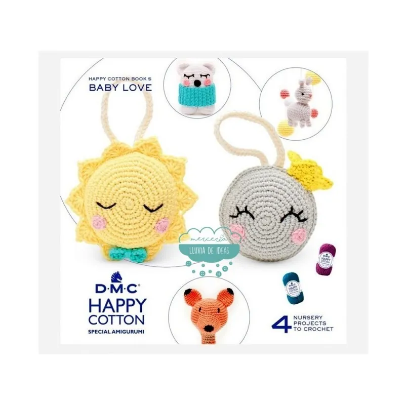 Mini libro Happy Cotton Book Nº5 Amigurumi - DMC