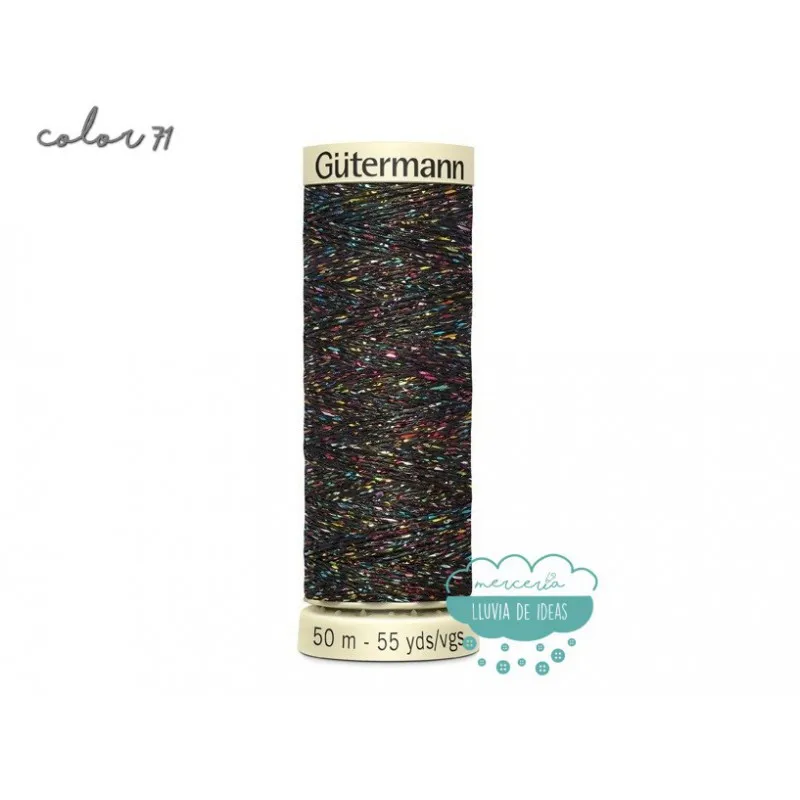 Hilo efecto metalizado W331 50 m. - Gütermann