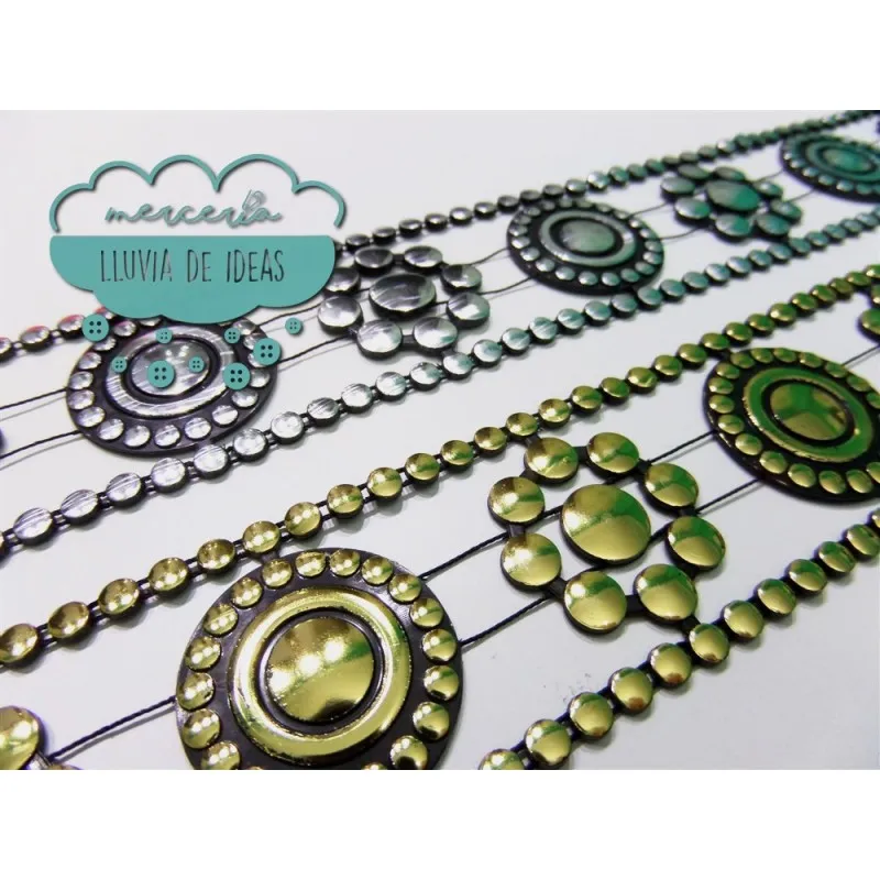 Pasamanería de fantasía - Serie Sheriff Mercería Lluvia de Ideas