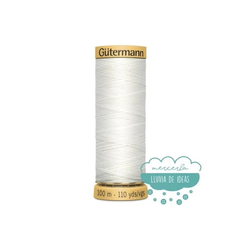 Hilo algodón 100% CNe50 100 m. - Gütermann