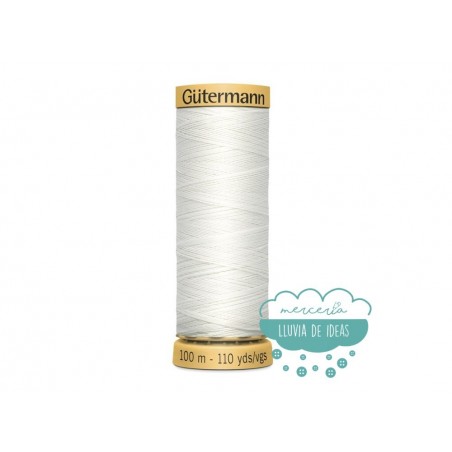 Hilo algodón 100% CNe50 100 m. - Gütermann