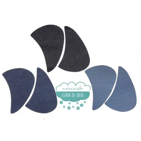 Refuerzo de entrepierna termoadhesivo adulto