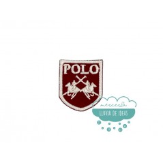 Parche bordado termoadhesivo - Serie Polo