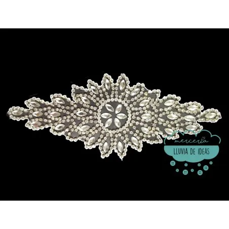 Aplicación termoadhesiva de strass y piedras - Serie Amalfi