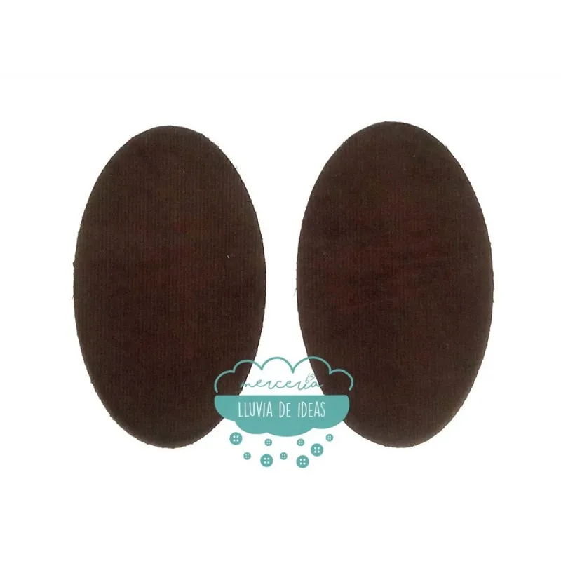 Coderas / Rodilleras termoadhesivas de pana adulto - Colores lisos