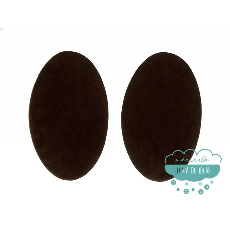 Coderas / Rodilleras termoadhesivas de antelina adulto - Colores lisos