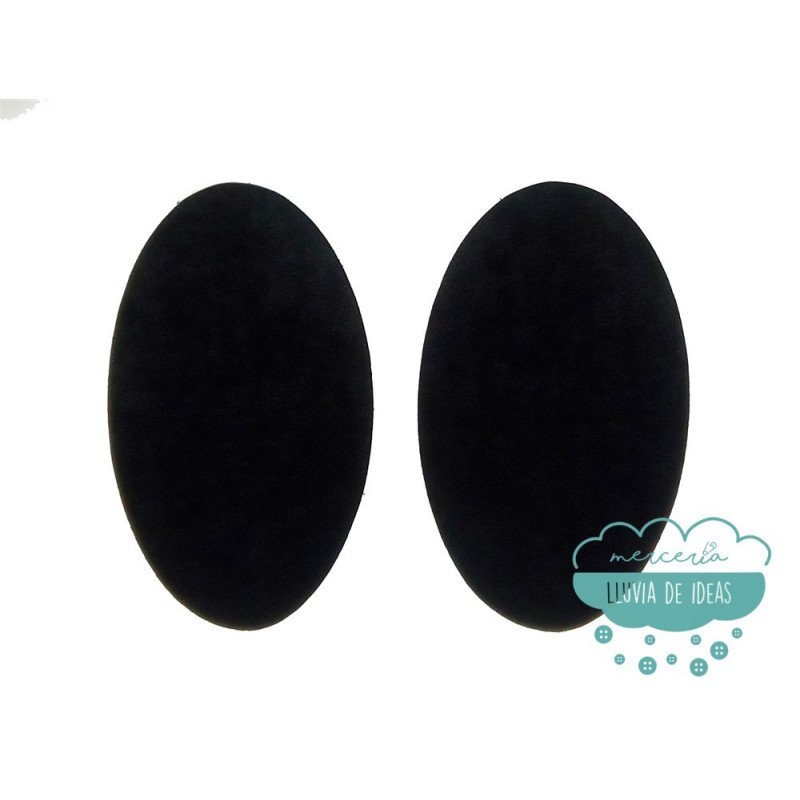 Coderas / Rodilleras termoadhesivas de antelina adulto - Colores lisos