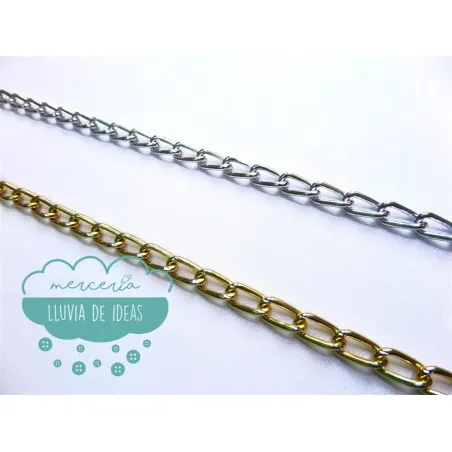 Cadena de aluminio grosor medio - Serie Graciela