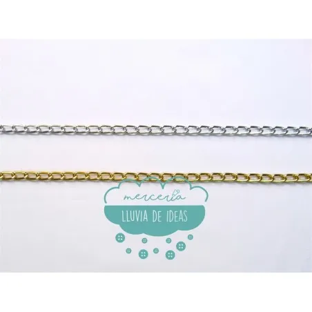 Cadena de aluminio grosor medio - Serie Graciela