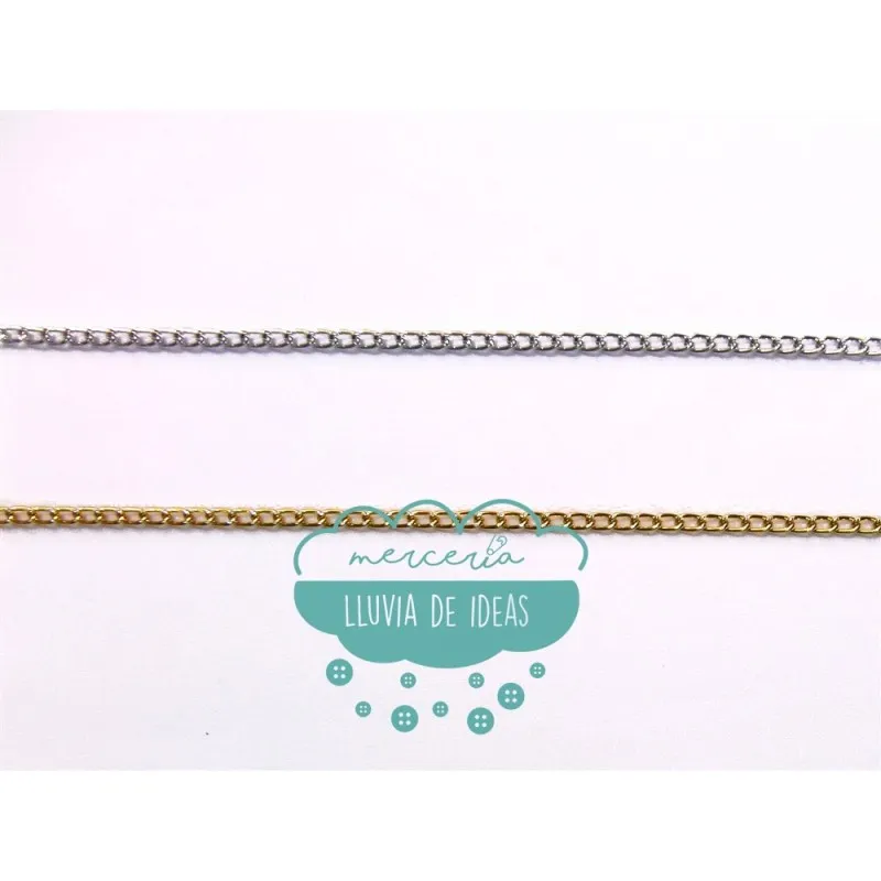 Cadena de aluminio fina - Serie Aitana