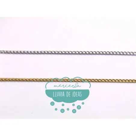 Cadena de aluminio fina - Serie Aitana