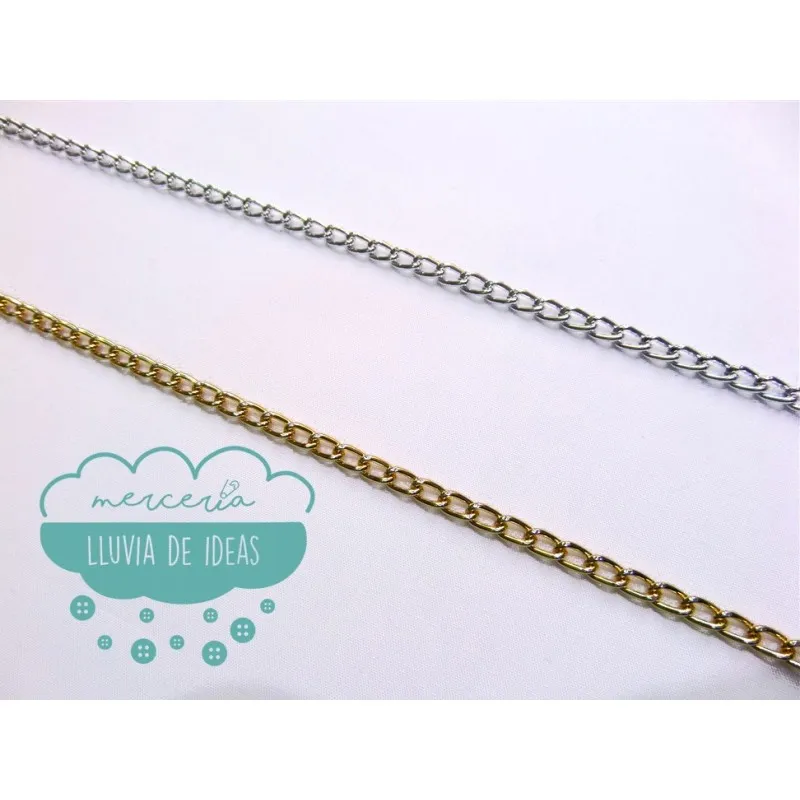 Cadena de aluminio fina - Serie Aitana