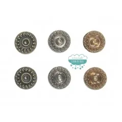 Broches de presión - Varios baños (28 mm.)