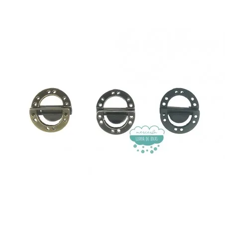 Cierre metálico redondo - Serie Tanzania