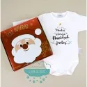 Caja regalo con Body Babidu - Nuestra primera Navidad juntos