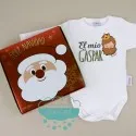 Caja regalo con Body Babidu - El mío es Gaspar