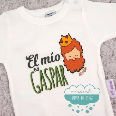 Caja regalo con Body Babidu - El mío es Gaspar