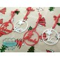 Bolas de navidad con estrella - Personalizadas con nombre