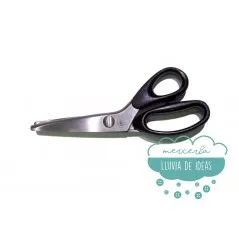 Tijera dentada o zig zag - Tono negro 7"