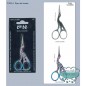 Tijera de bordar - Garza estampada 3,5" - Cose Tijera de bordar - Garza estampada 3,5" - Cose