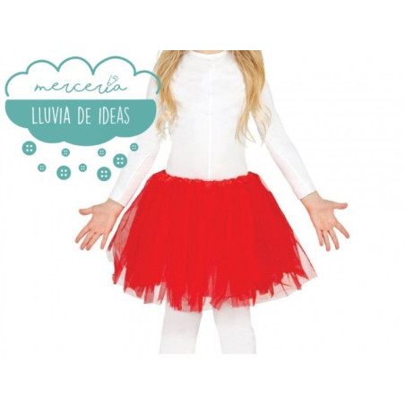Tutú infantil liso - Varios colores