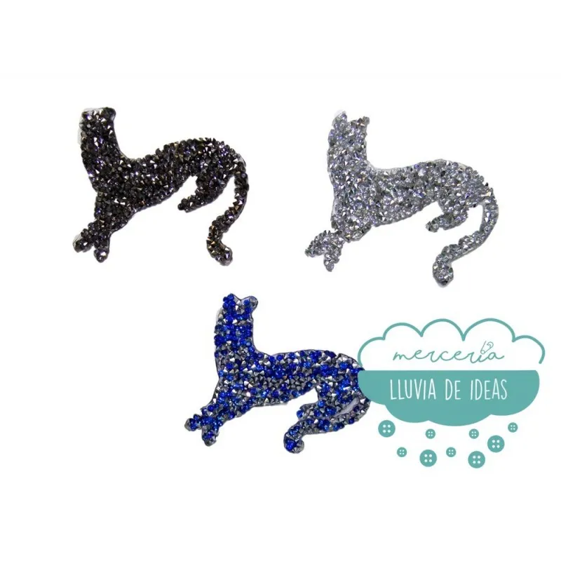 Aplicación termoadhesiva tupis - Leopardo Mercería Lluvia de Ideas